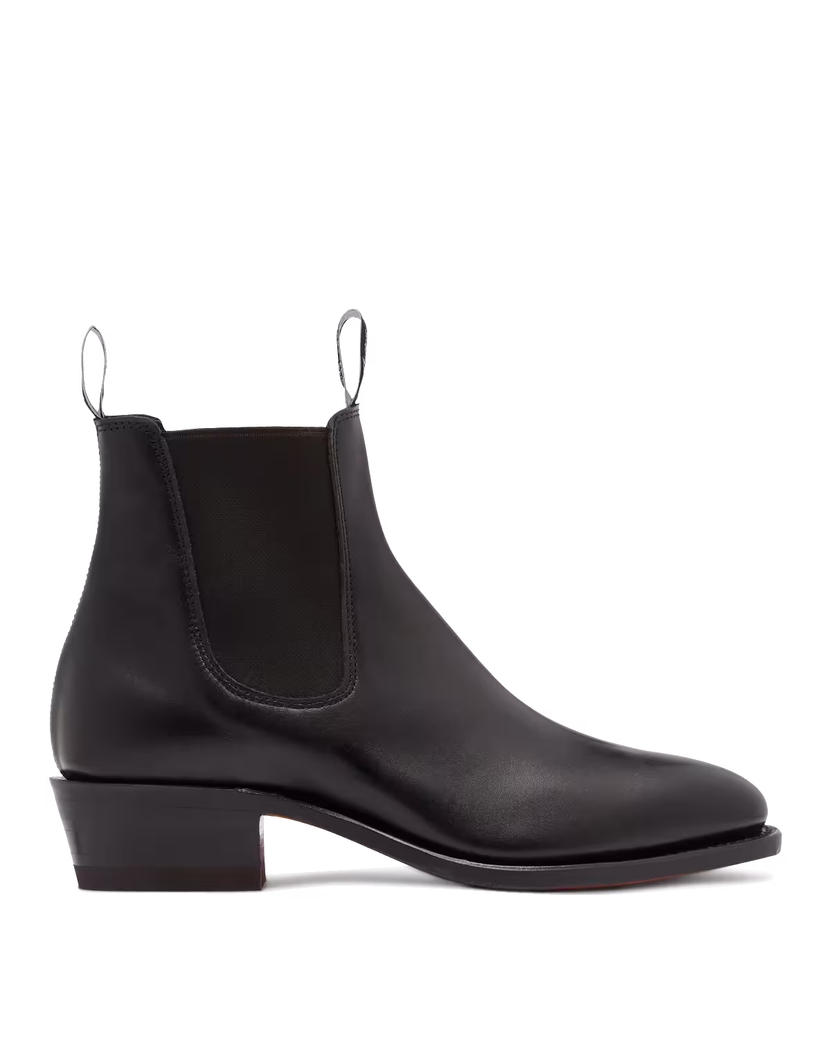 Yearling Boot — Black Yearling Leather