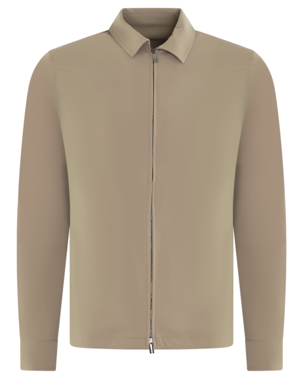 Men’s Tech Stretch Overshirt Beige