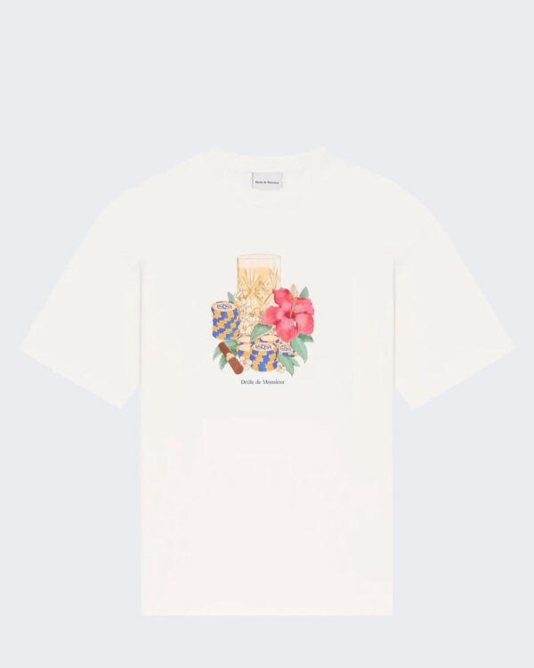 Men’s Hibiscus Club T-Shirt White