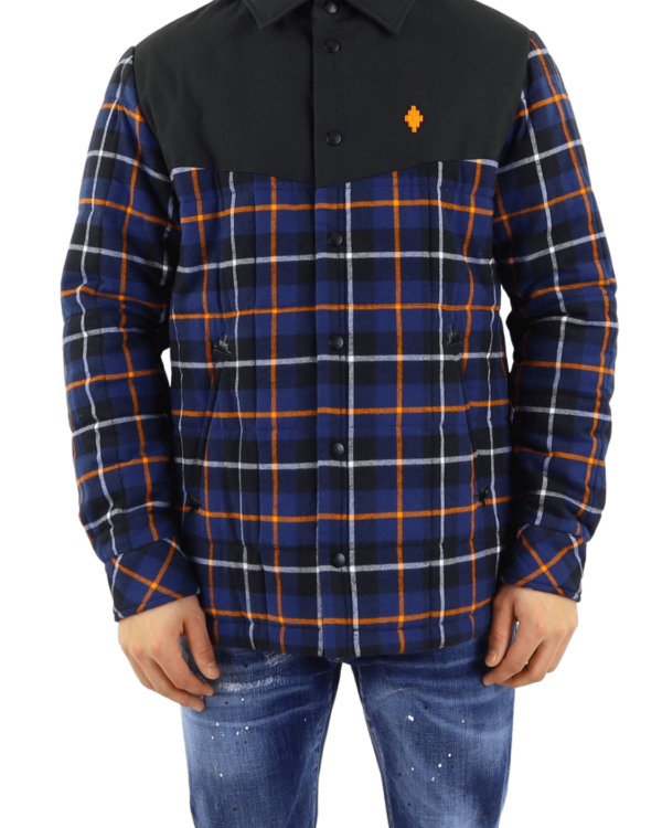 Men’s Cross Check padded overshirt