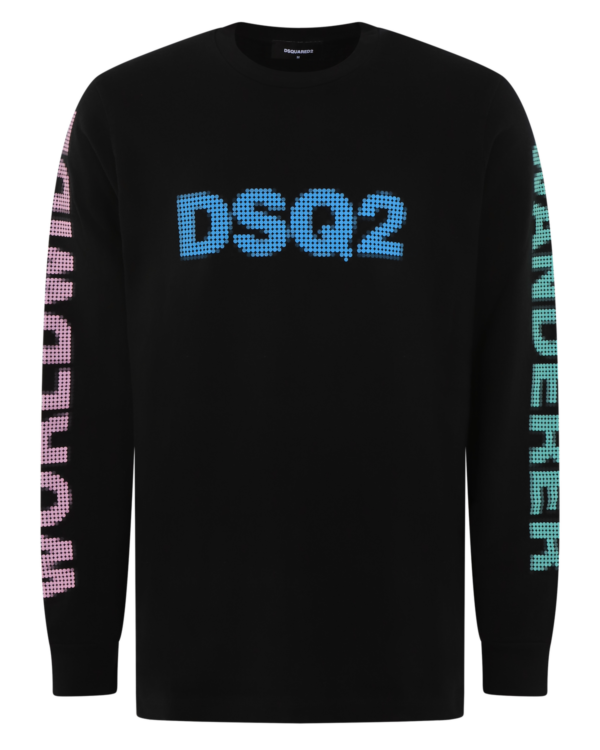 Men’s DSQ2 Worldwide Longsleeve Black