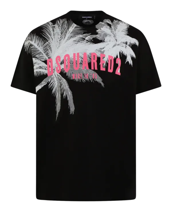Men’s Palms Slouch T-shirt Black