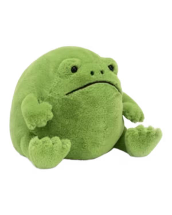 Jellycat Ricky Rain Frog soft toy height 17cm - image 1
