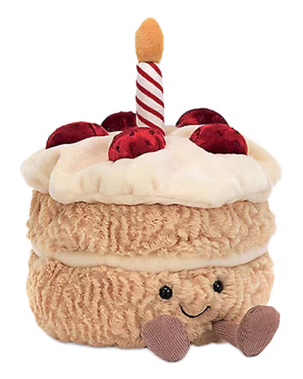 Jellycat Amuseable Birthday Cake soft toy 16cm - image 1