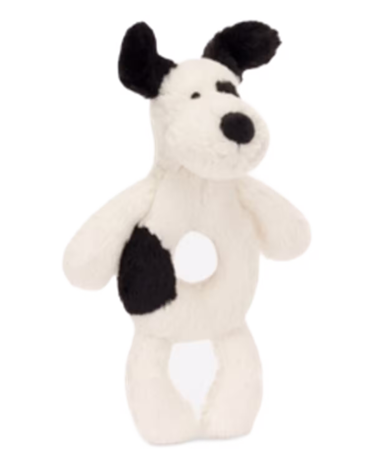 Jellycat Bashful Puppy faux-fur rattle 18cm - image 2
