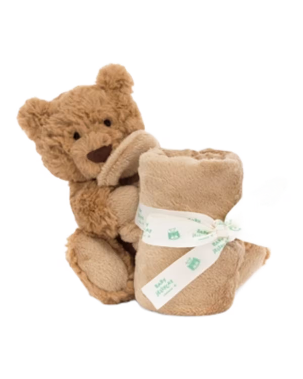 Jellycat Bartholomew Bear faux-fur soother 34cm - image 1