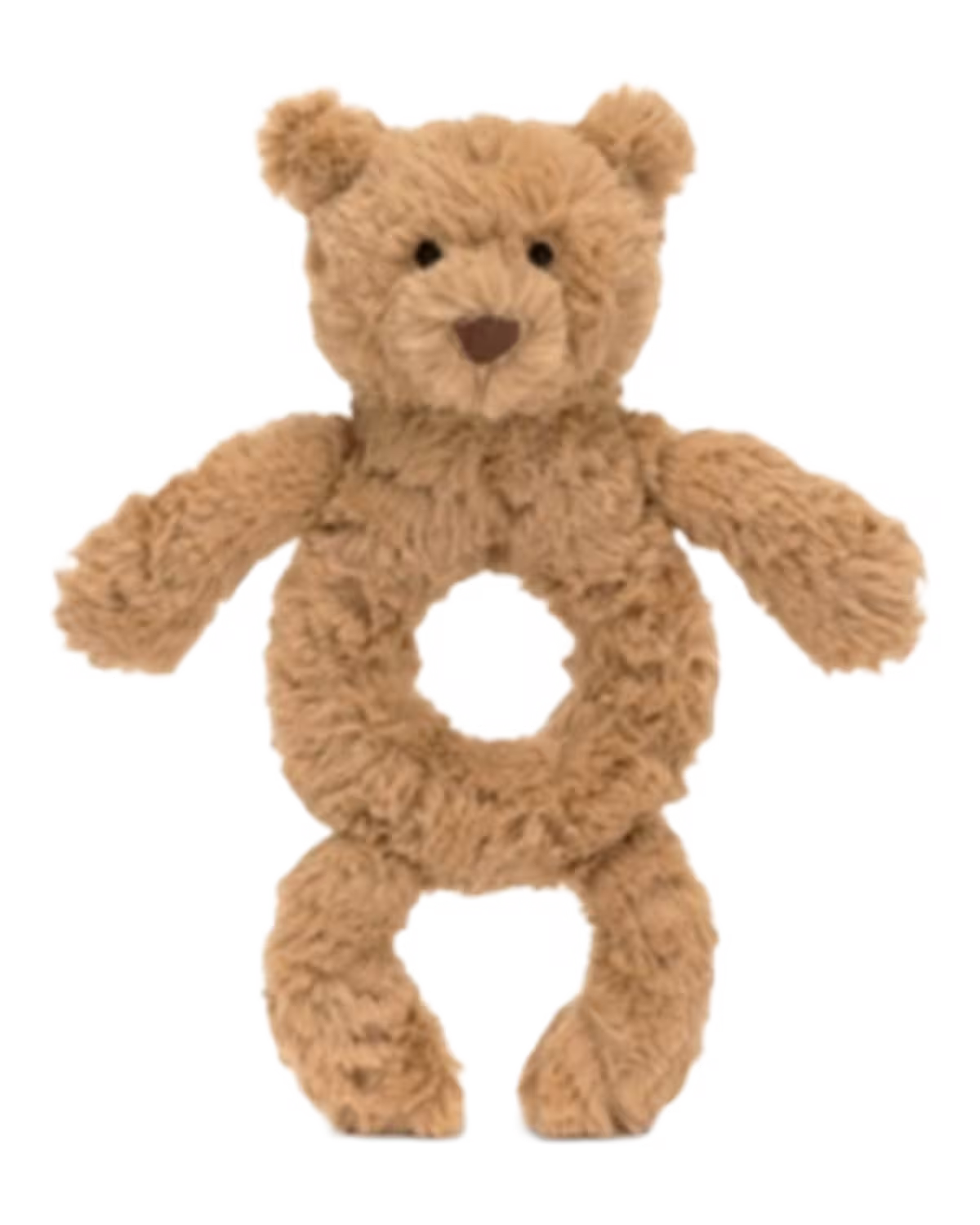 Jellycat Bartholomew Bear faux-fur rattle 18cm - image 2