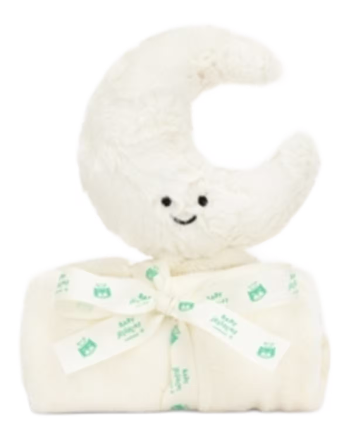 Jellycat Amuseable Moon faux-fur soother 34cm - image 1