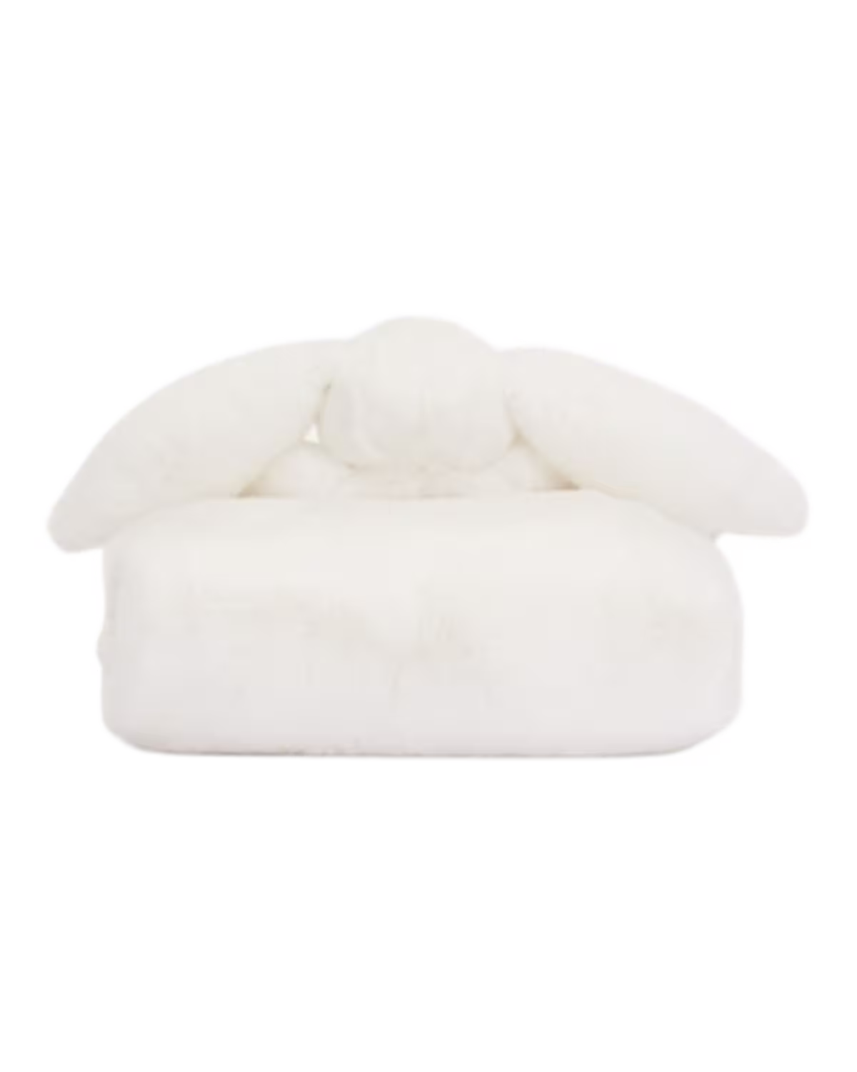 Jellycat Luxe Bashful Bunny faux-fur blanket 70cm - image 4
