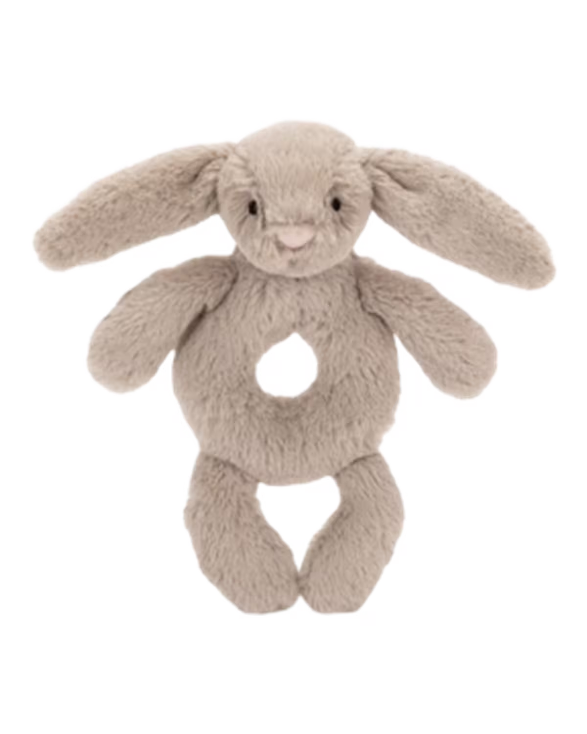 Jellycat Bashful Bunny faux-fur rattle 18cm - image 2