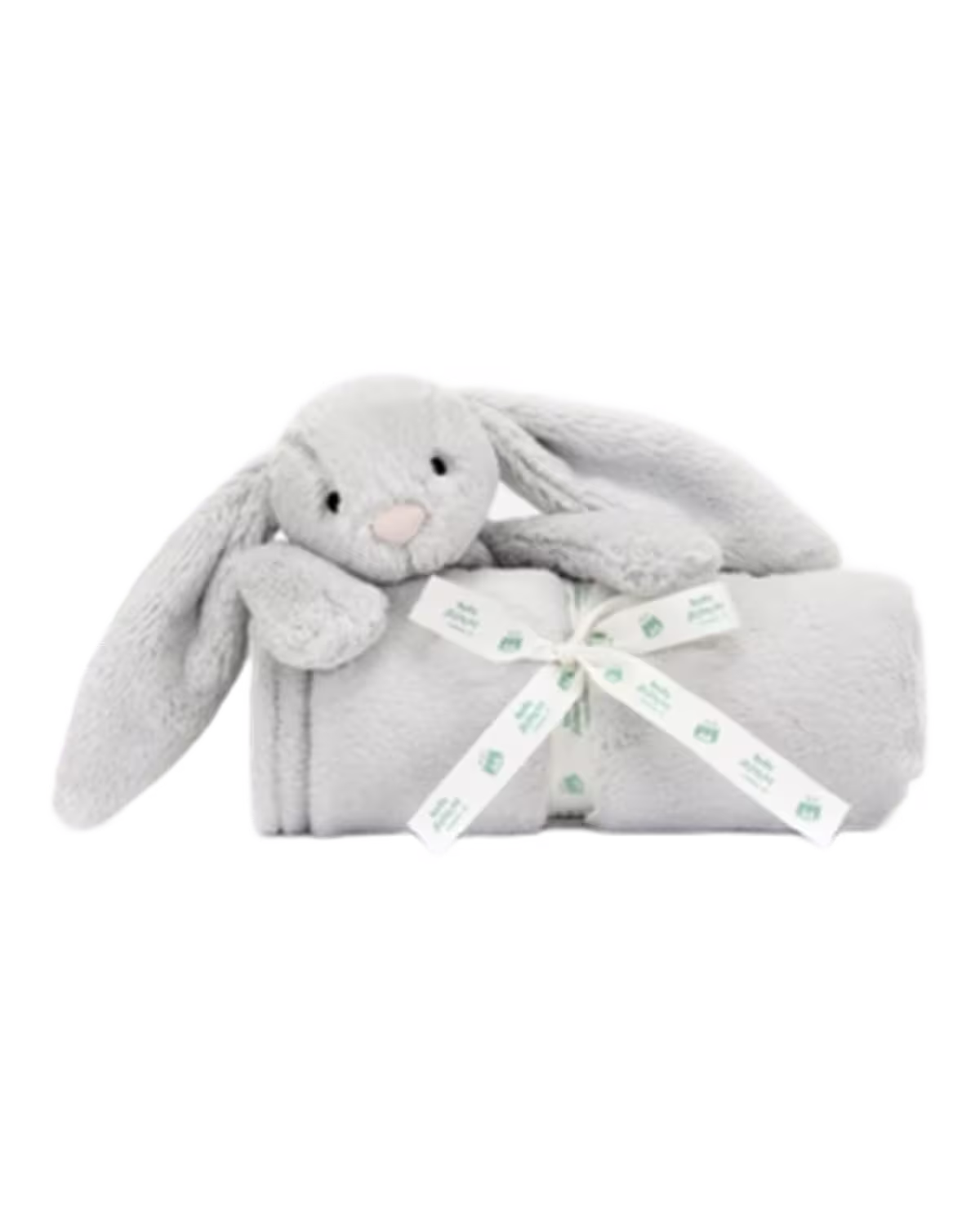 Jellycat Bashful Bunny faux-fur blanket 70cm - image 1