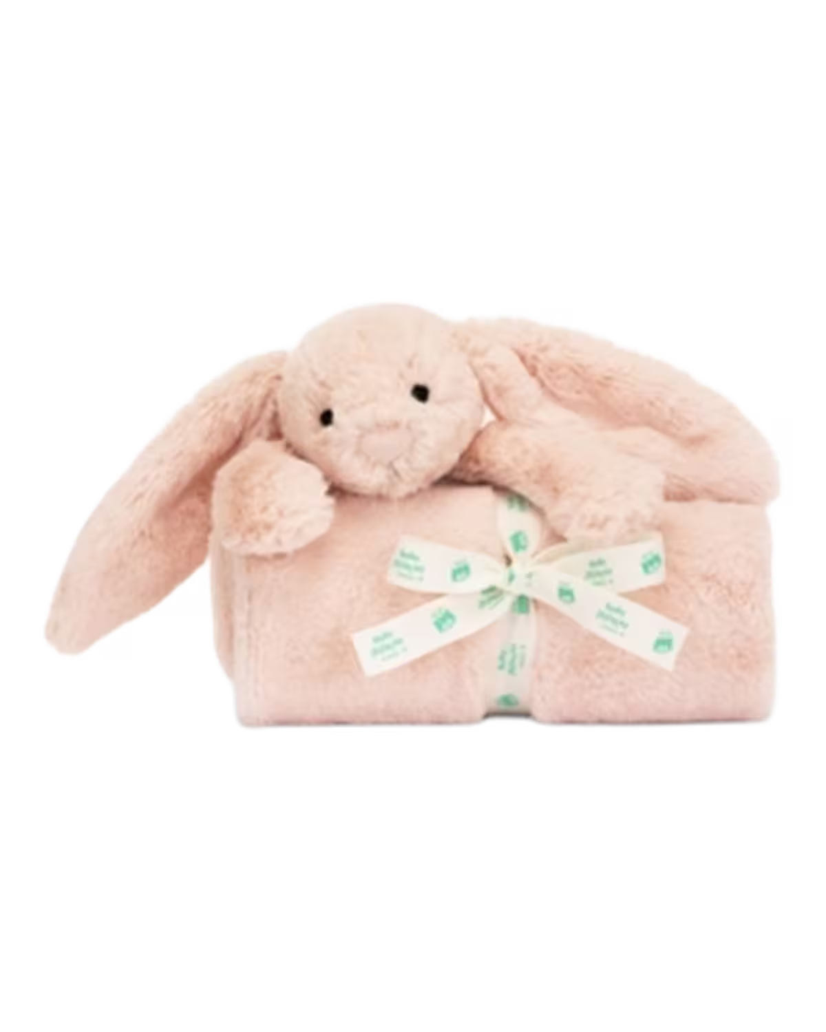Jellycat Bashful Bunny faux-fur blanket 70cm - image 1
