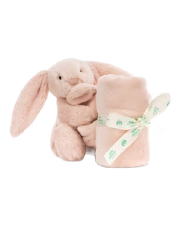 Jellycat Bashful Bunny faux-fur soother 34cm - image 1