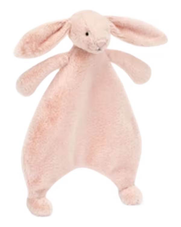 Jellycat Bashful Bunny faux-fur comforter soft toy 27cm - image 1