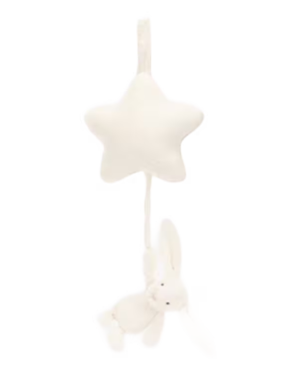 Jellycat Bashful Bunny woven musical toy 30cm - image 1