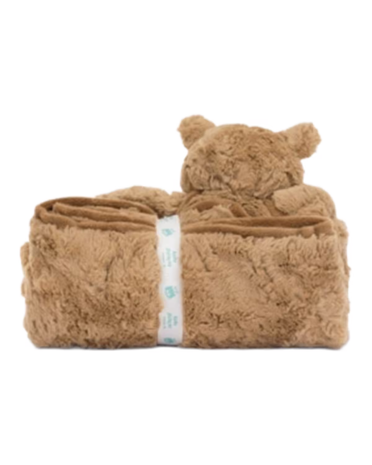 Jellycat Bartholomew Bear faux-fur blanket 70cm - image 4