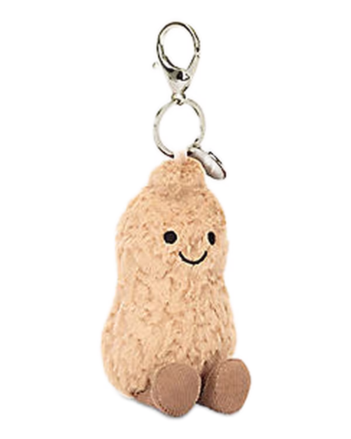 Jellycat Amuseable Peanut soft bag charm 18cm - image 2