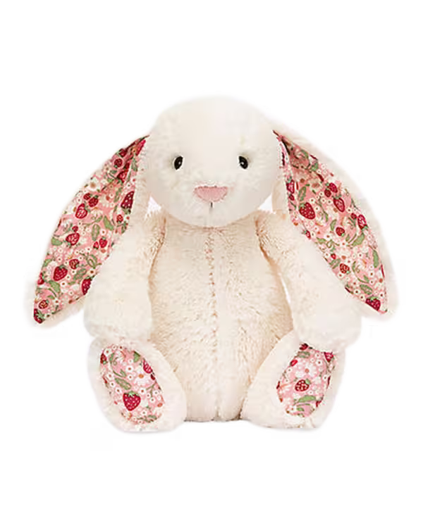 Jellycat Blossom Bunny 'Berry' Original Soft Toy 31cm - image 1