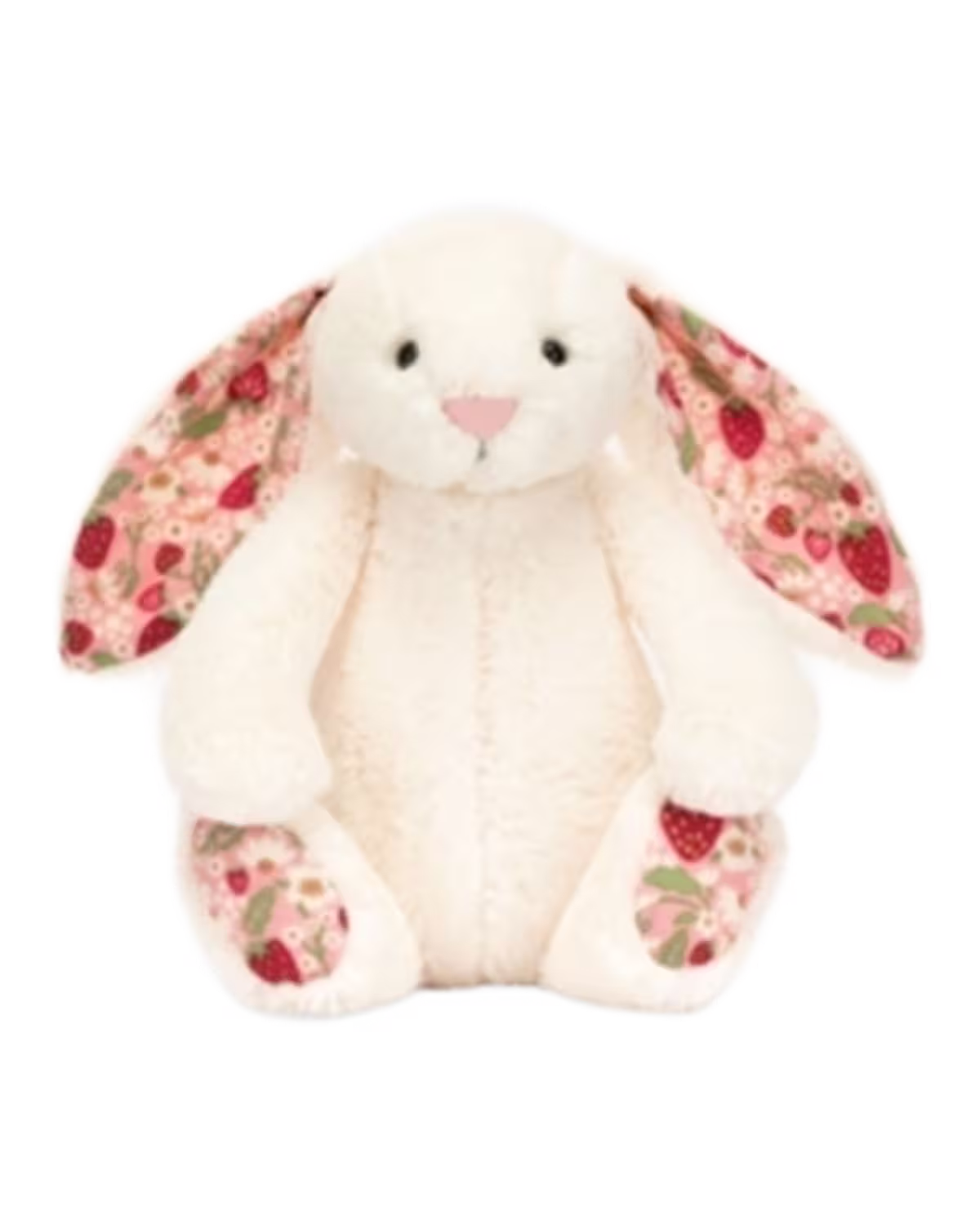 Jellycat Blossom Cream Bunny 'Berry' Little Soft Toy 18cm - image 1