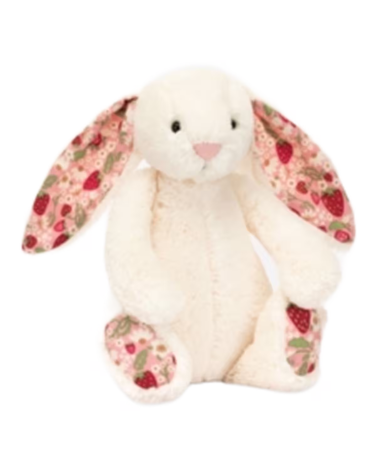 Jellycat Blossom Cream Bunny 'Berry' Little Soft Toy 18cm - image 2