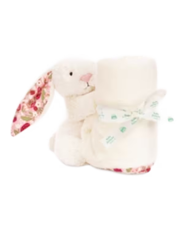 Jellycat Blossom Bunny Berry Faux-Fur Soother 34cm - image 1