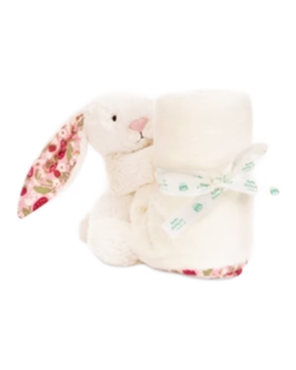 Jellycat Blossom Bunny Berry Faux-Fur Soother 34cm - image 1