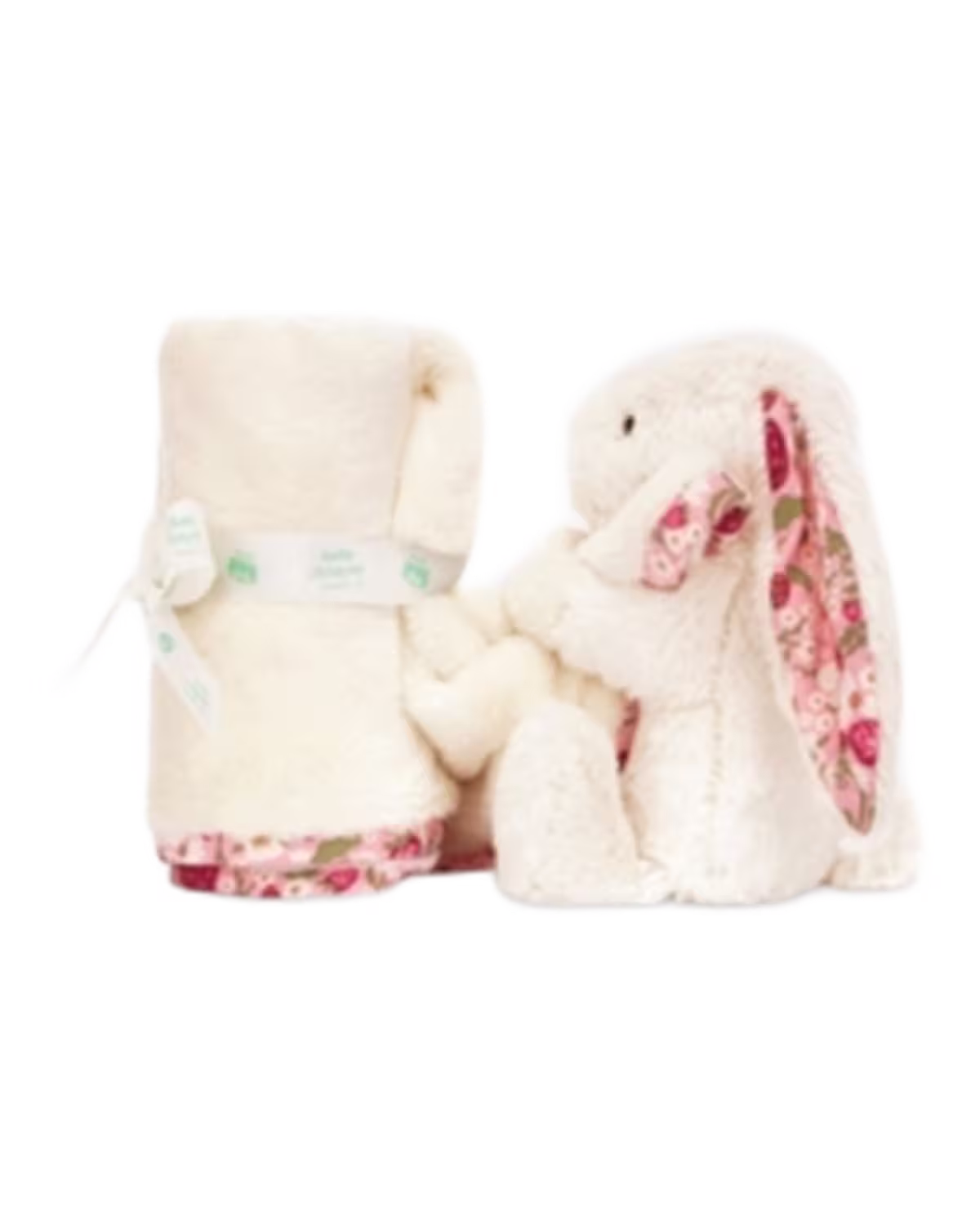 Jellycat Blossom Bunny Berry Faux-Fur Soother 34cm - image 3