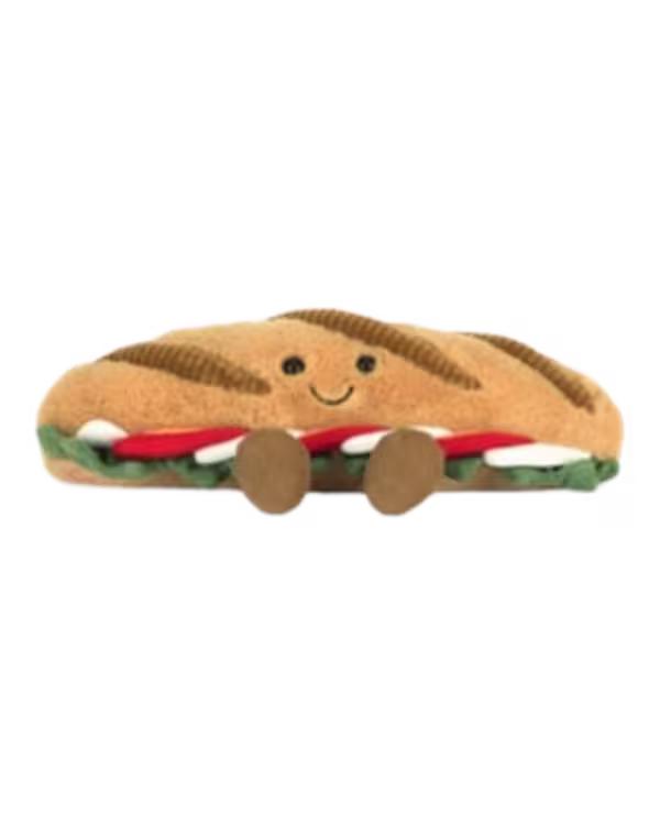 Jellycat Amuseables Caprese Baguette Soft Toy 21cm - image 1