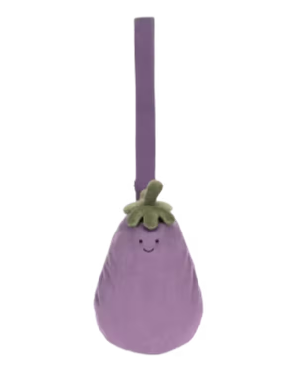 Jellycat Amuseables Aubergine Soft Bag 27cm - image 2