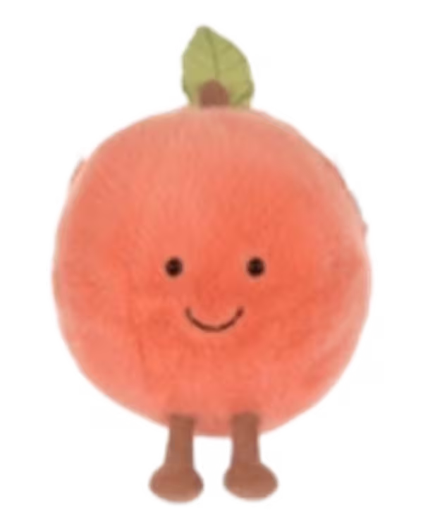 Jellycat Amuseables Peach Soft Shoulder Bag 18cm - image 1