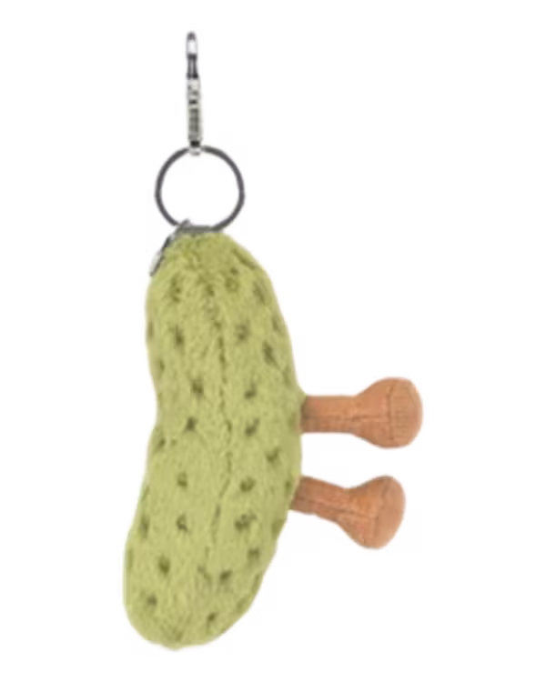 Jellycat Amuseables Pickle Soft Bag Charm - image 2