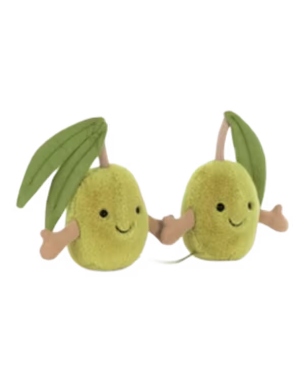 Jellycat Amuseables Pair Of Olives Soft Toy 18cm - image 2