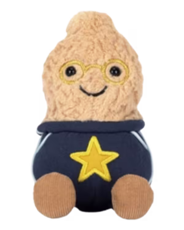 Jellycat Amuseables Peanut Star Student Outfit Soft Toy 15cm - image 2