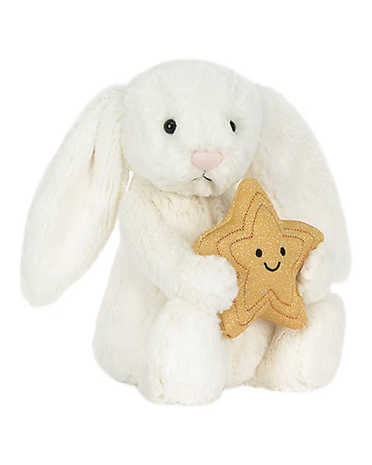 Jellycat Cream Bunny With Star Soft Toy 31cm - image 1