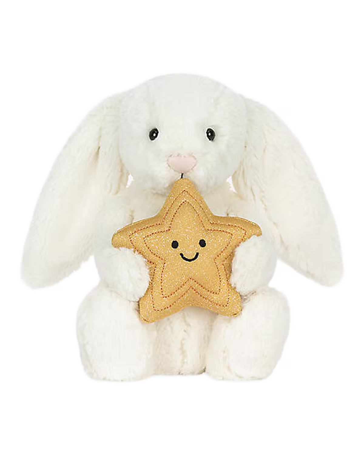 Jellycat Cream Bunny With Star Soft Toy 31cm - image 2