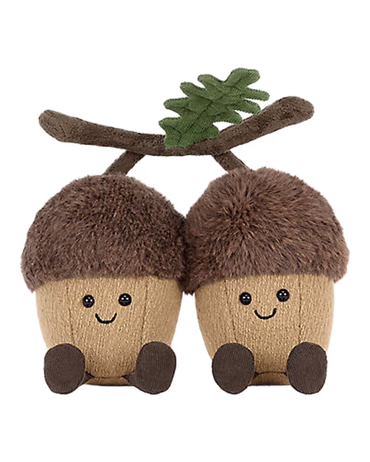 Jellycat Amuseables Ort & Tum Acorns Soft Toy 18cm - image 1