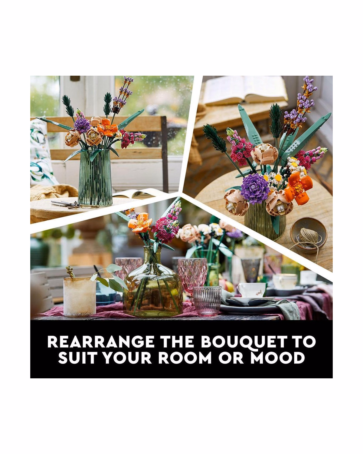 LEGO® Flower Bouquet Set for Adults 10280 - 5