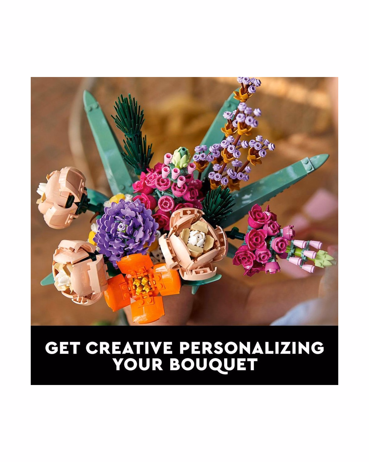 LEGO® Flower Bouquet Set for Adults 10280 - 7