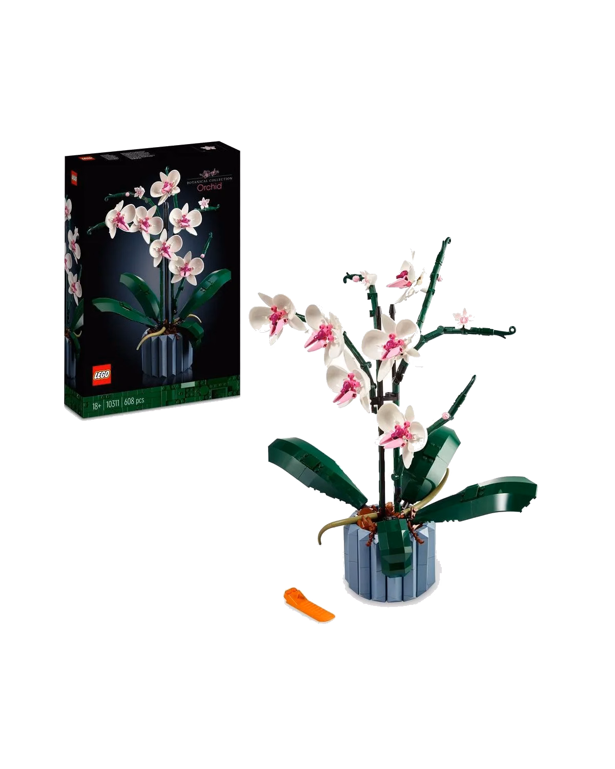 LEGO® 10311 Orchid Plant & Flowers Set, Botanical Collection - 1