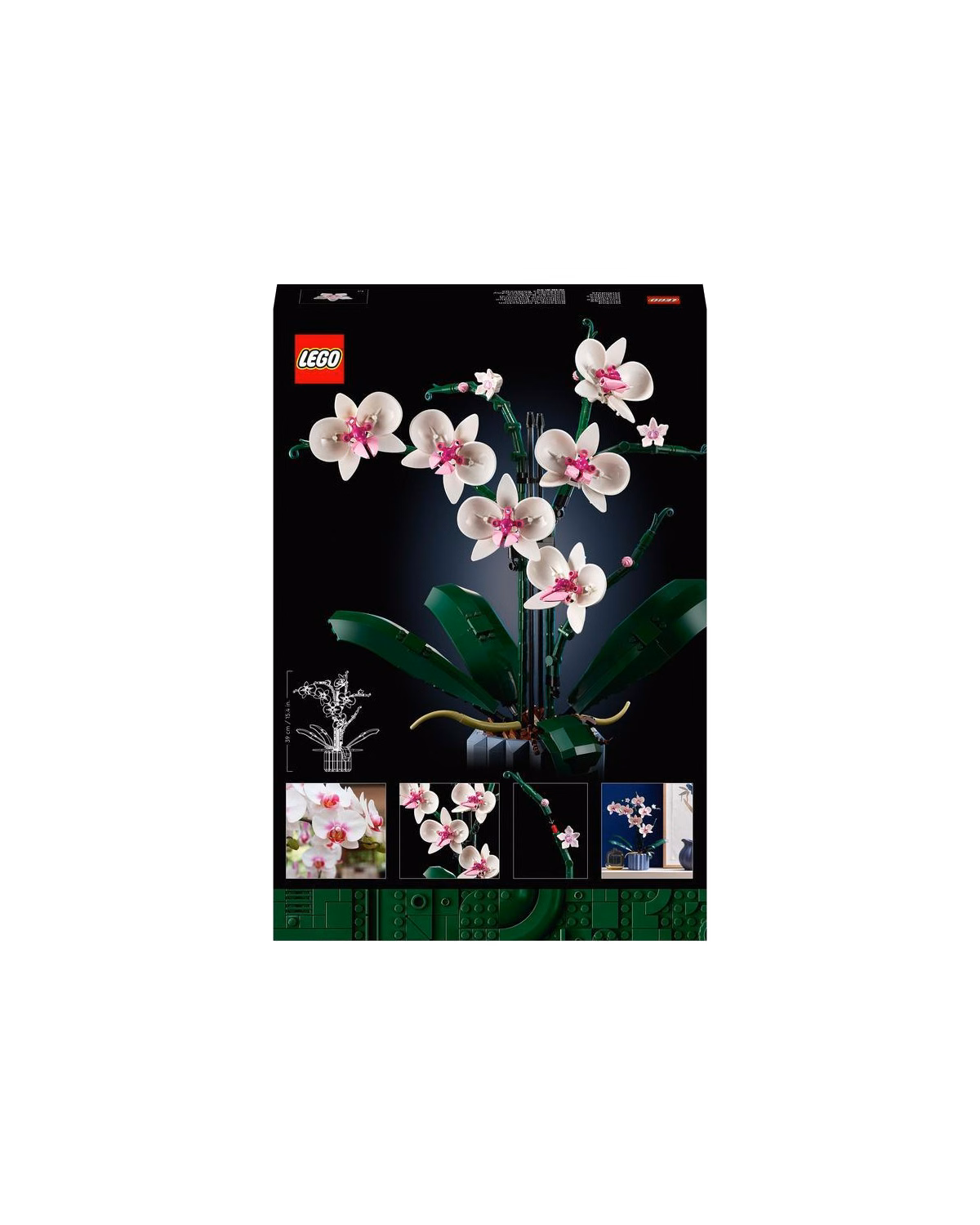 LEGO® 10311 Orchid Plant & Flowers Set, Botanical Collection - 3