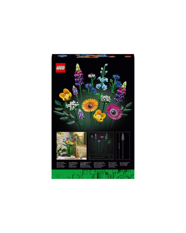 LEGO® 10313 Icons Wildflower Bouquet Flowers Set for Adults - 2