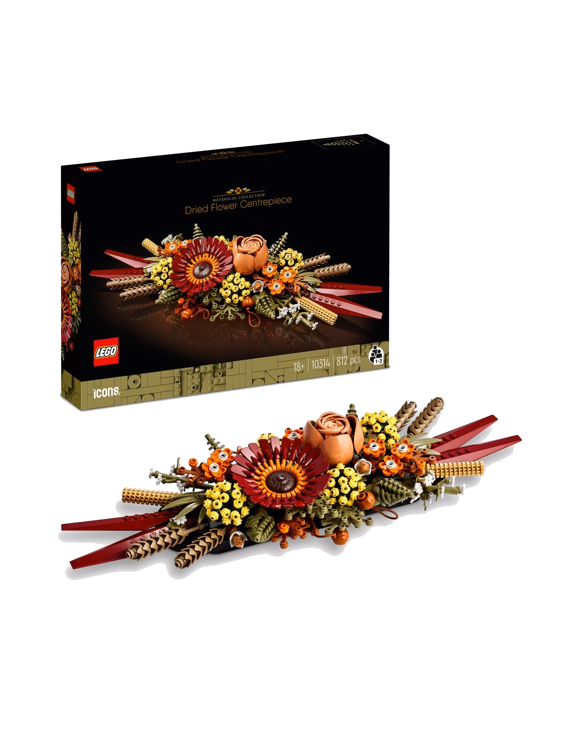 LEGO® 10314 Icons Dried Flower Centrepiece Set - 1