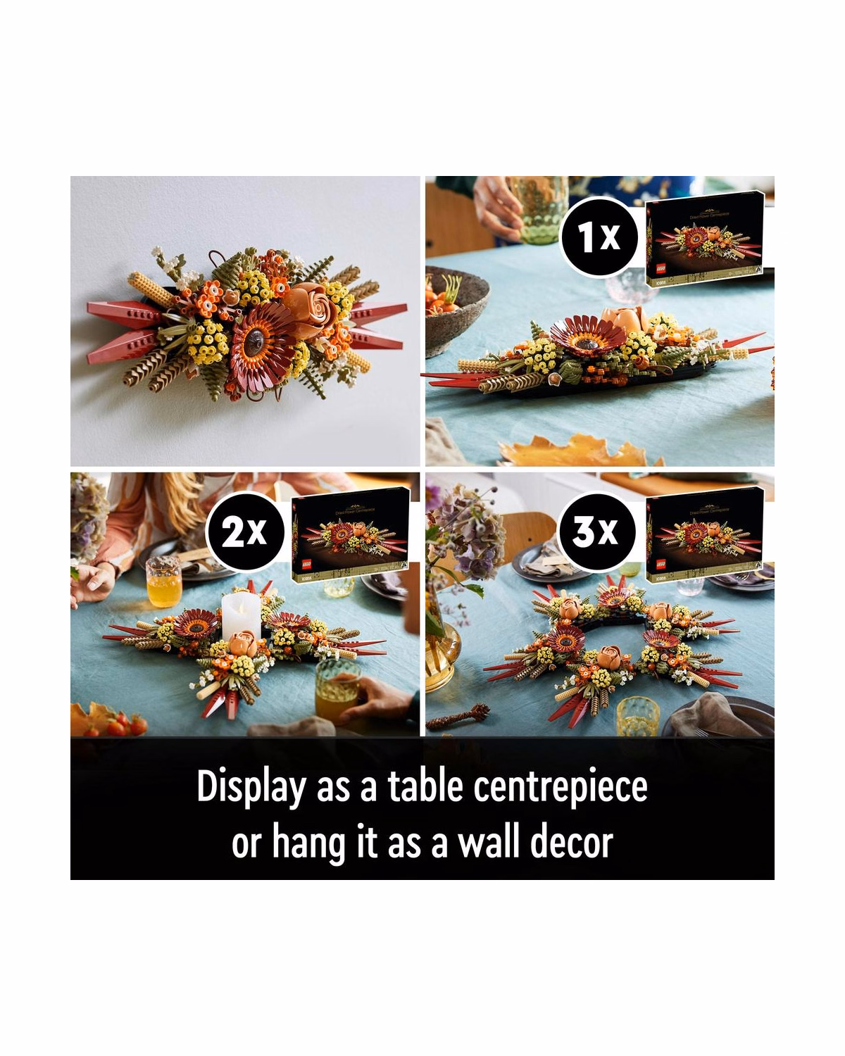 LEGO® 10314 Icons Dried Flower Centrepiece Set - 5
