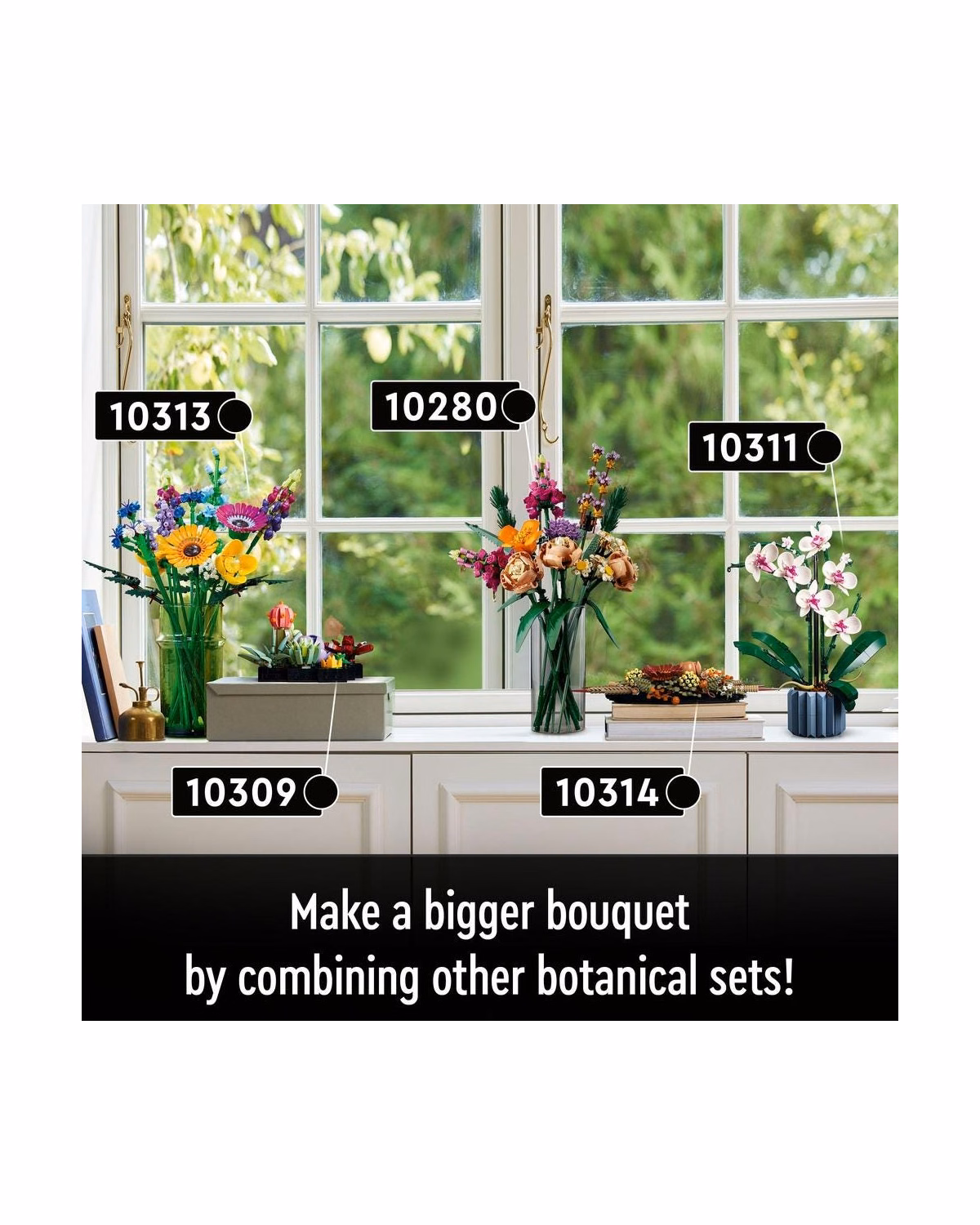 LEGO® 10314 Icons Dried Flower Centrepiece Set - 8