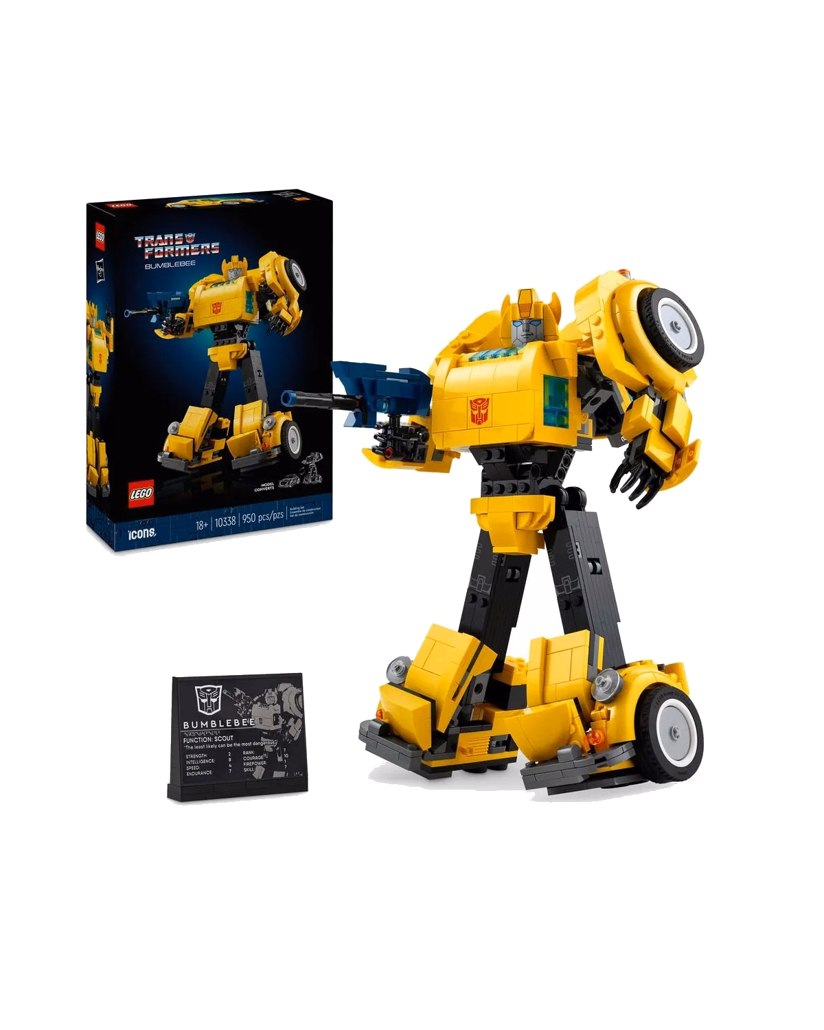 LEGO® Icons Transformers Bumblebee Model Set 10338 - 1