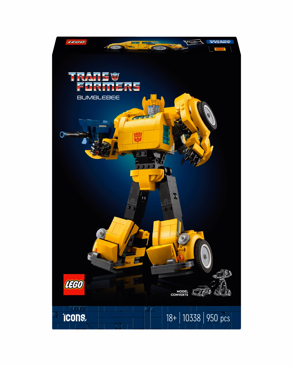 LEGO® Icons Transformers Bumblebee Model Set 10338 - 5