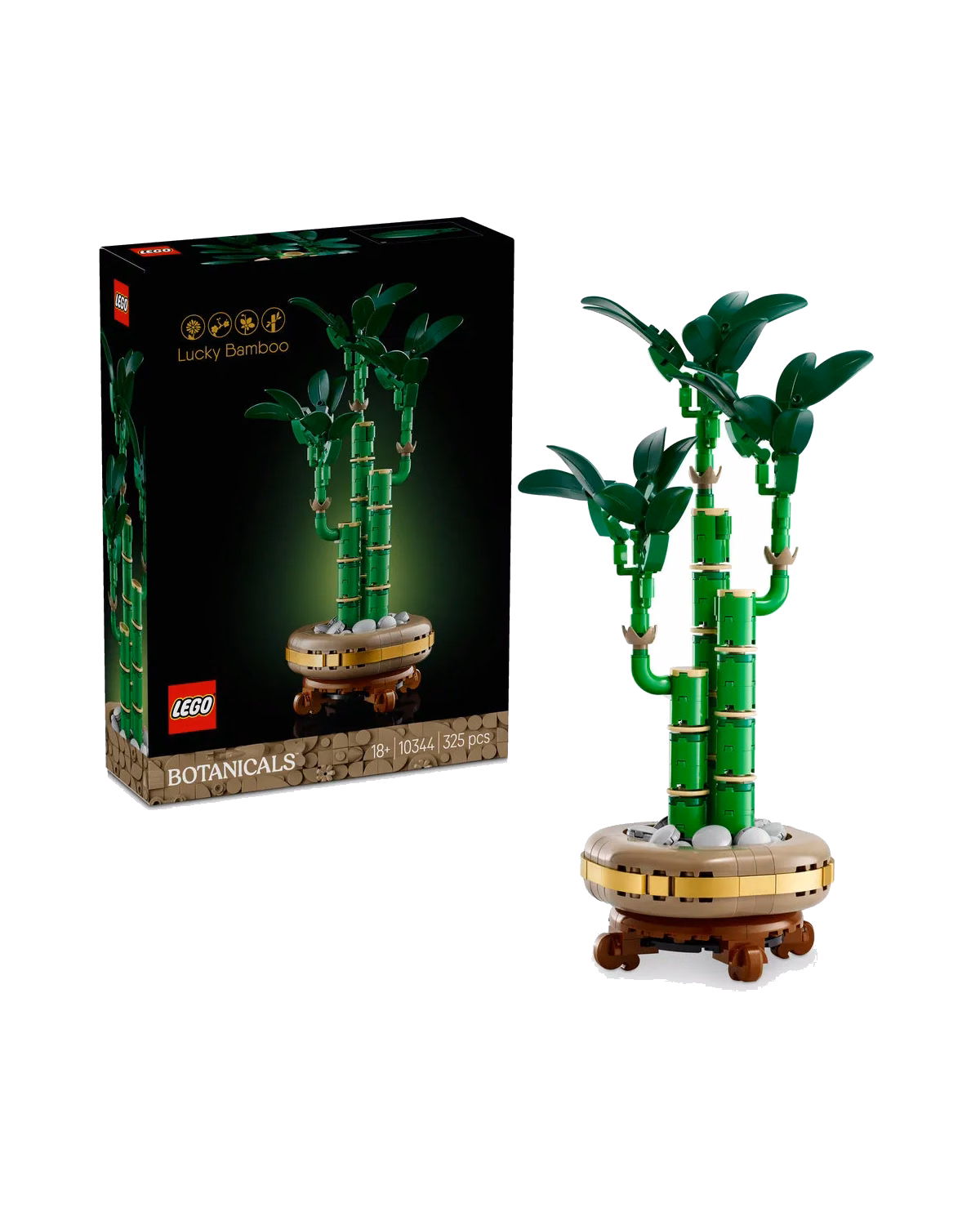 LEGO® Botanicals Lucky Bamboo Artificial Plant Set 10344 - 1