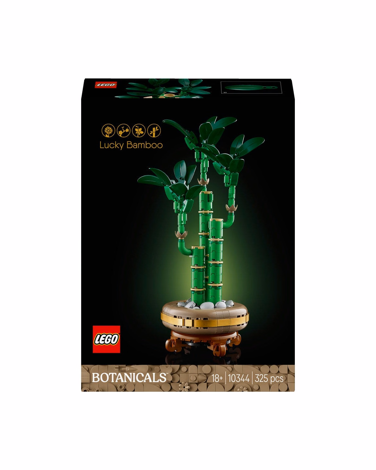 LEGO® Botanicals Lucky Bamboo Artificial Plant Set 10344 - 3