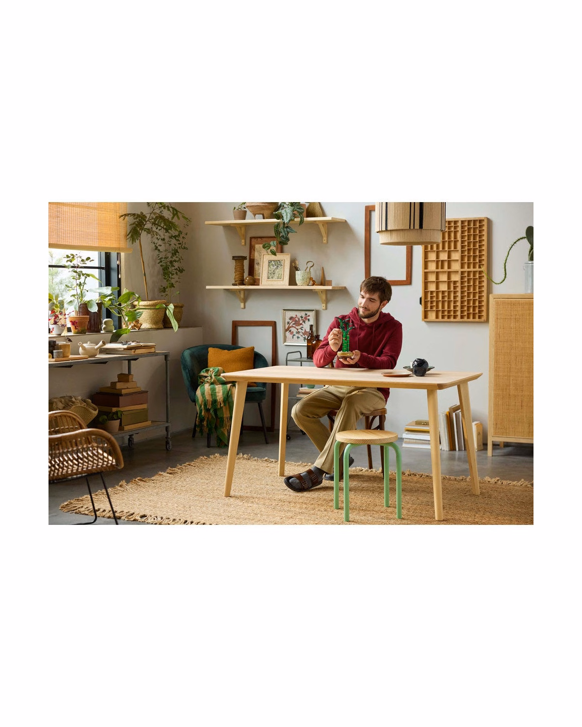 LEGO® Botanicals Lucky Bamboo Artificial Plant Set 10344 - 5