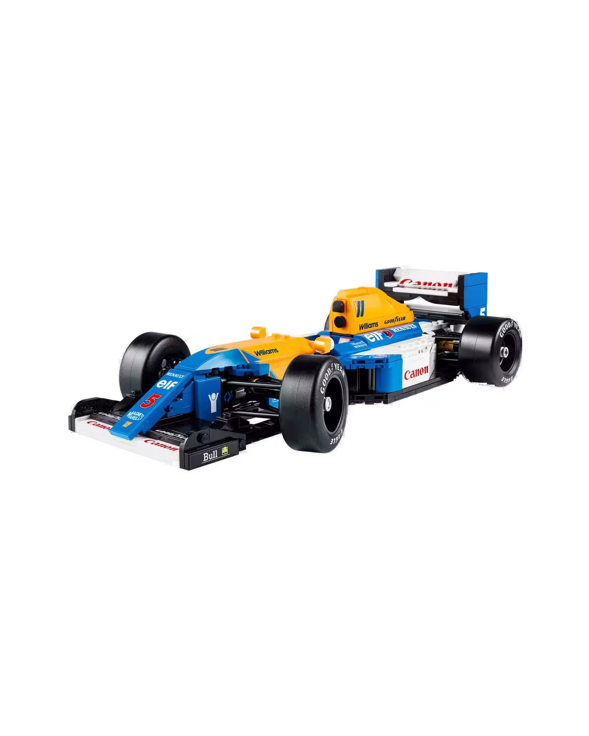 LEGO Icons 10353 Williams Racing FW14B & Nigel Mansell Set - afbeelding B